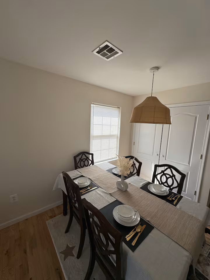 Elegant dining room interior