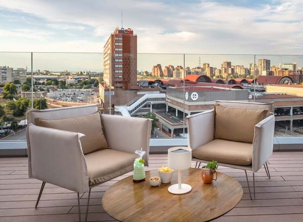 Rooftop sky lounge project